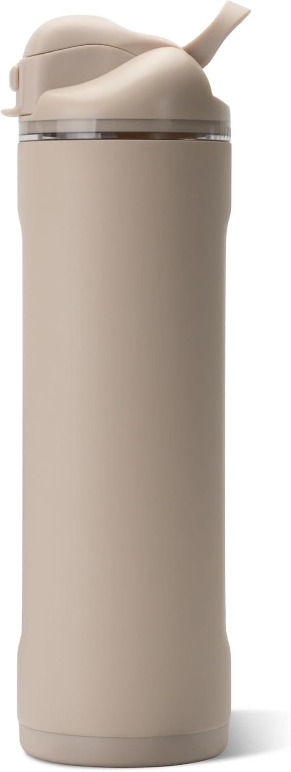 Ease2o 32oz Insulated Water Bottle, Straw & Chug, Sweet Pea