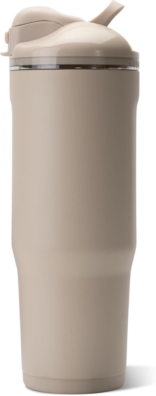 Ease2o 32oz Insulated Water Bottle, Straw & Chug, Sweet Pea