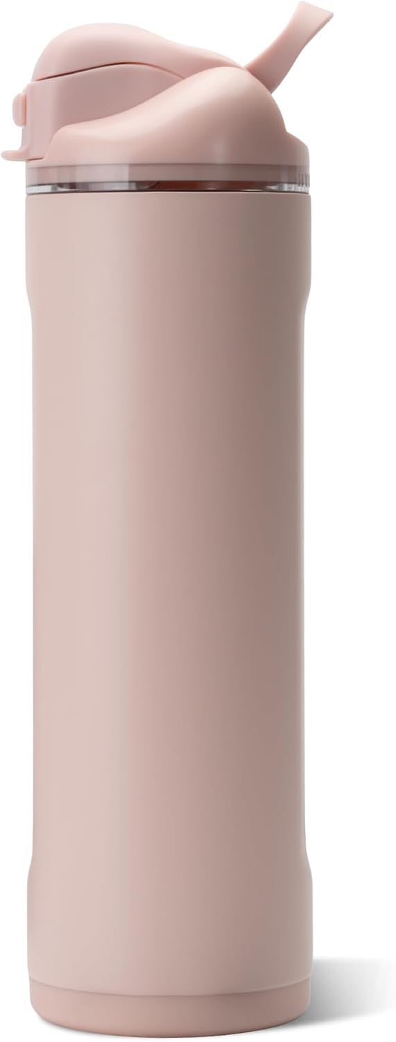 Ease2o 32oz Insulated Water Bottle, Straw & Chug, Sweet Pea