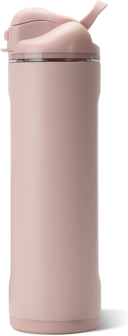Ease2o 32oz Insulated Water Bottle, Straw & Chug, Sweet Pea
