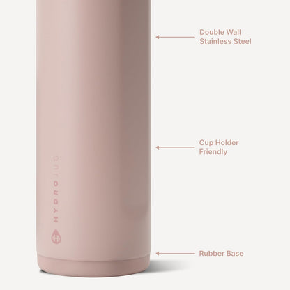 Ease2o 32oz Insulated Water Bottle, Straw & Chug, Sweet Pea