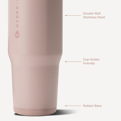 Ease2o 32oz Insulated Water Bottle, Straw & Chug, Sweet Pea