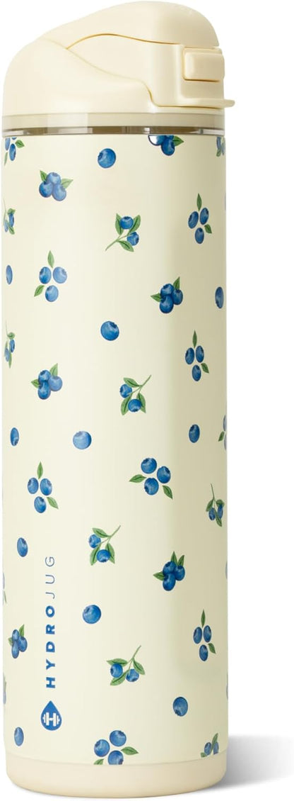 Ease2o 32oz Insulated Water Bottle, Straw & Chug, Sweet Pea