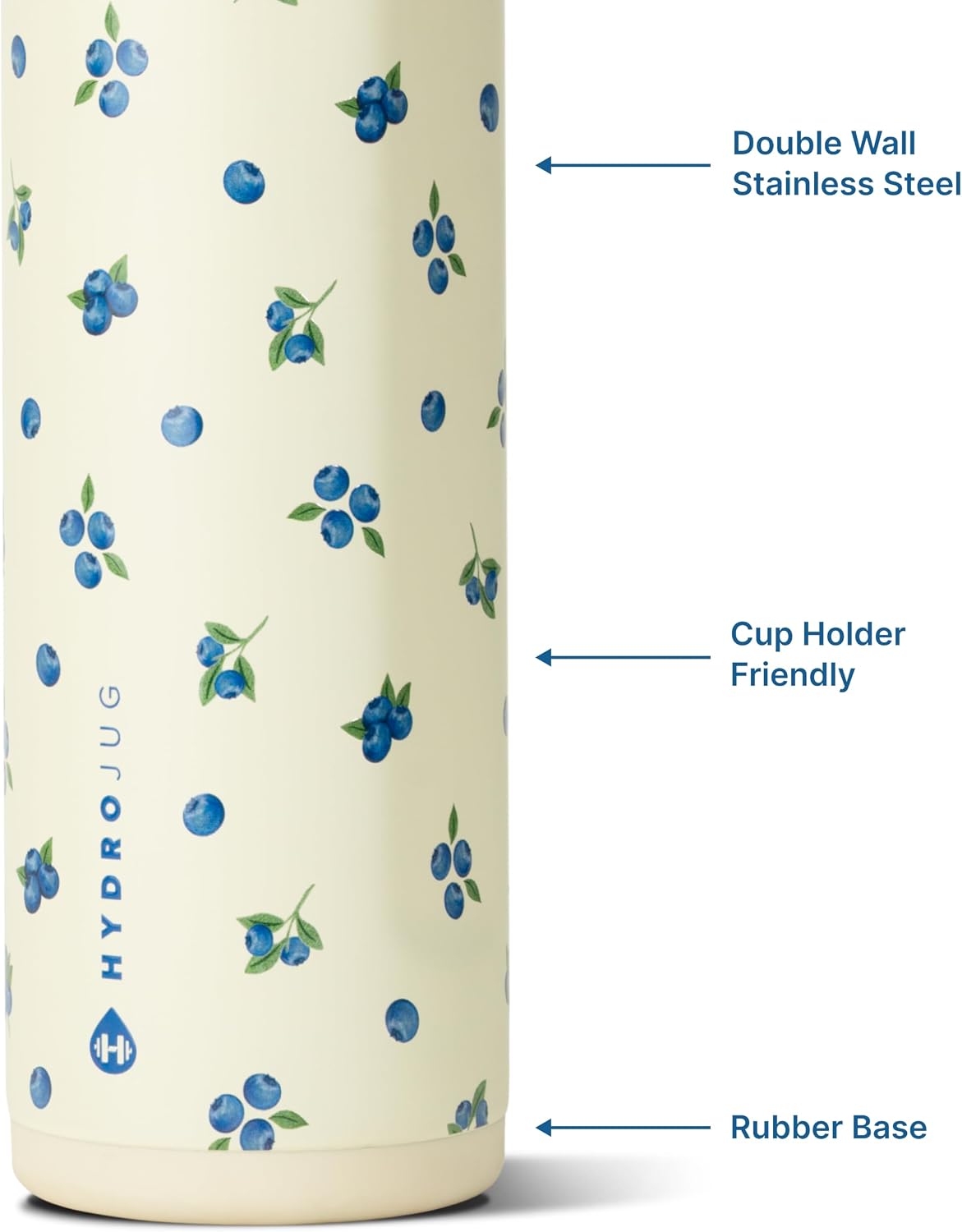 Ease2o 32oz Insulated Water Bottle, Straw & Chug, Sweet Pea