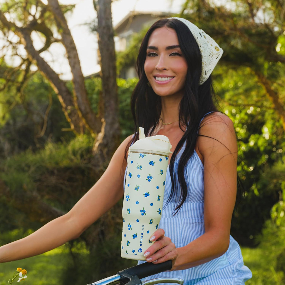 Ease2o 32oz Insulated Water Bottle, Straw & Chug, Sweet Pea