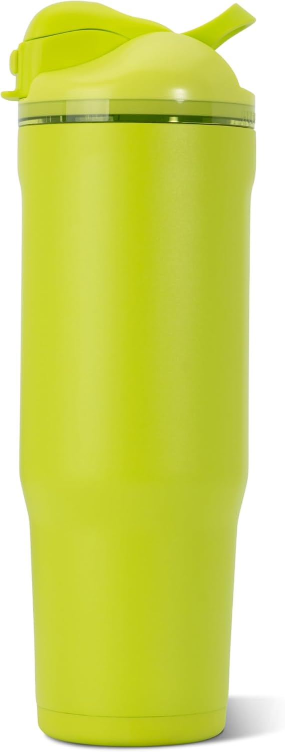 Ease2o 32oz Insulated Water Bottle, Straw & Chug, Sweet Pea