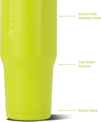 Ease2o 32oz Insulated Water Bottle, Straw & Chug, Sweet Pea
