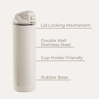 Ease2o 32oz Insulated Water Bottle, Straw & Chug, Sweet Pea