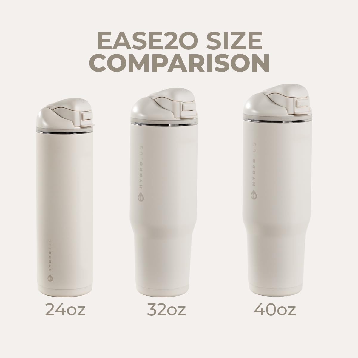 Ease2o 32oz Insulated Water Bottle, Straw & Chug, Sweet Pea