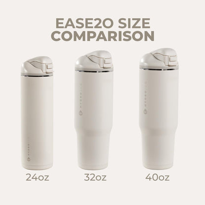 Ease2o 32oz Insulated Water Bottle, Straw & Chug, Sweet Pea