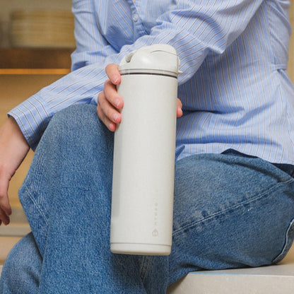Ease2o 32oz Insulated Water Bottle, Straw & Chug, Sweet Pea