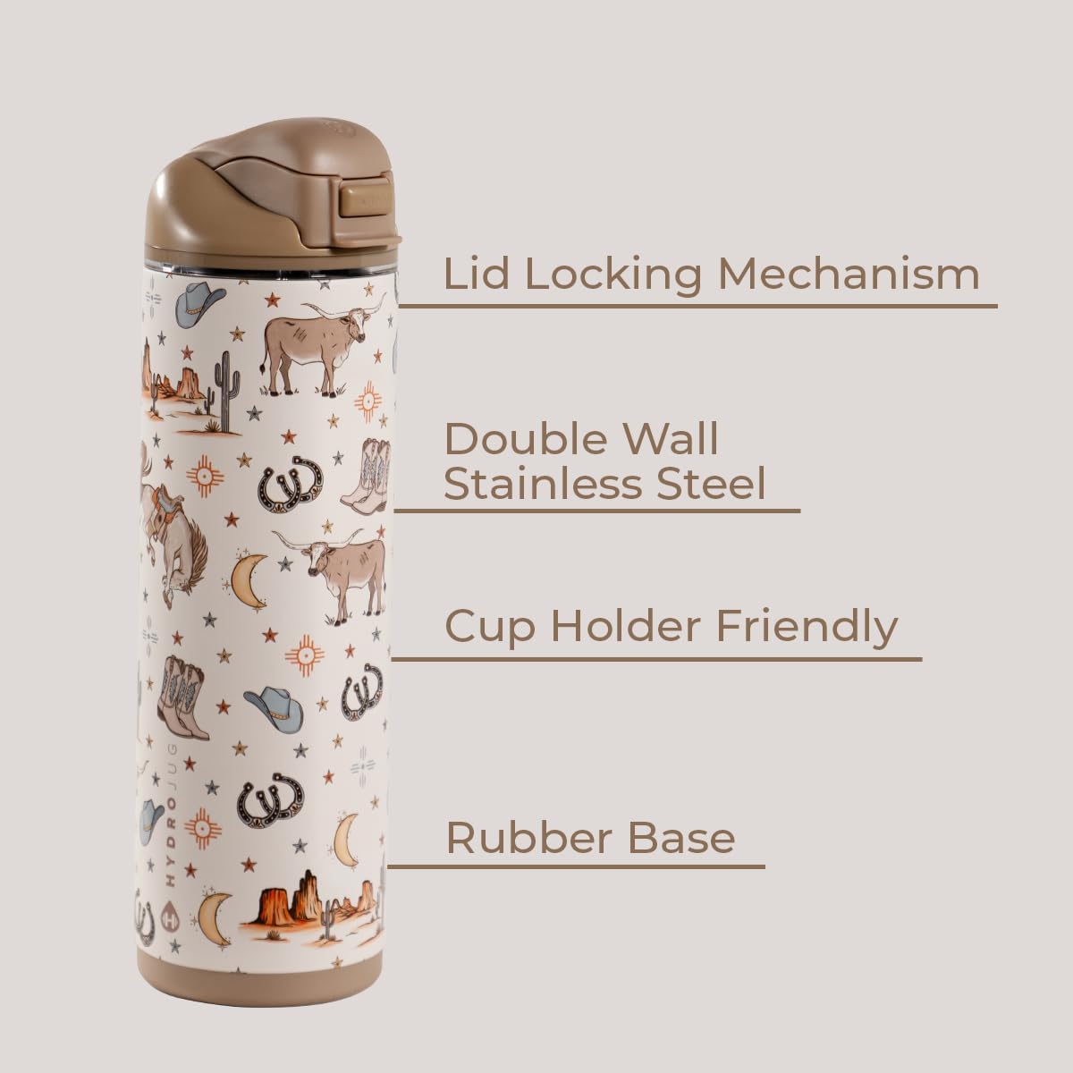 Ease2o 32oz Insulated Water Bottle, Straw & Chug, Sweet Pea