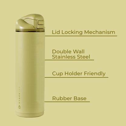 Ease2o 32oz Insulated Water Bottle, Straw & Chug, Sweet Pea