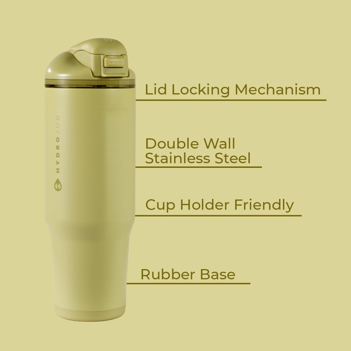 Ease2o 32oz Insulated Water Bottle, Straw & Chug, Sweet Pea