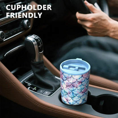 TILUCK 20 oz Insulated Coffee Tumbler with BPA-Free Lid | Travel Coffee Mug, Dishwasher Safe, Cup Holder Friendly, Double-Wall Vacuum Insulation for Hot & Cold Drinks,Matte MistyGray