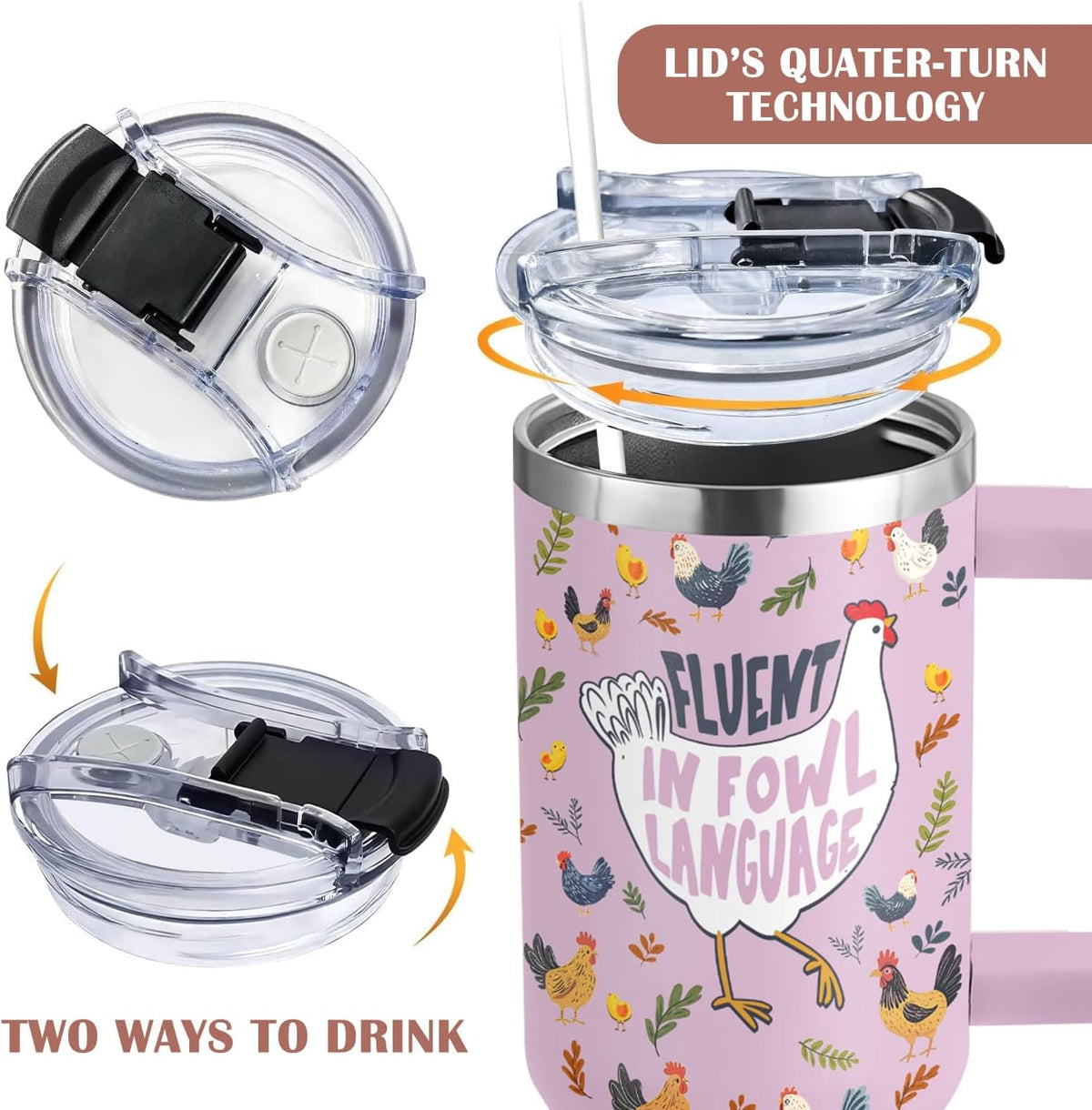 Gifts for Wife from Husband - 40oz Insulated Stainless Steel Tumbler - Wife Mother Day, Anniversary Birthday Romantic Gift for Her, Wifey Present Ideas, Wife Giftss From Husband