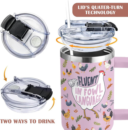 Gifts for Wife from Husband - 40oz Insulated Stainless Steel Tumbler - Wife Mother Day, Anniversary Birthday Romantic Gift for Her, Wifey Present Ideas, Wife Giftss From Husband