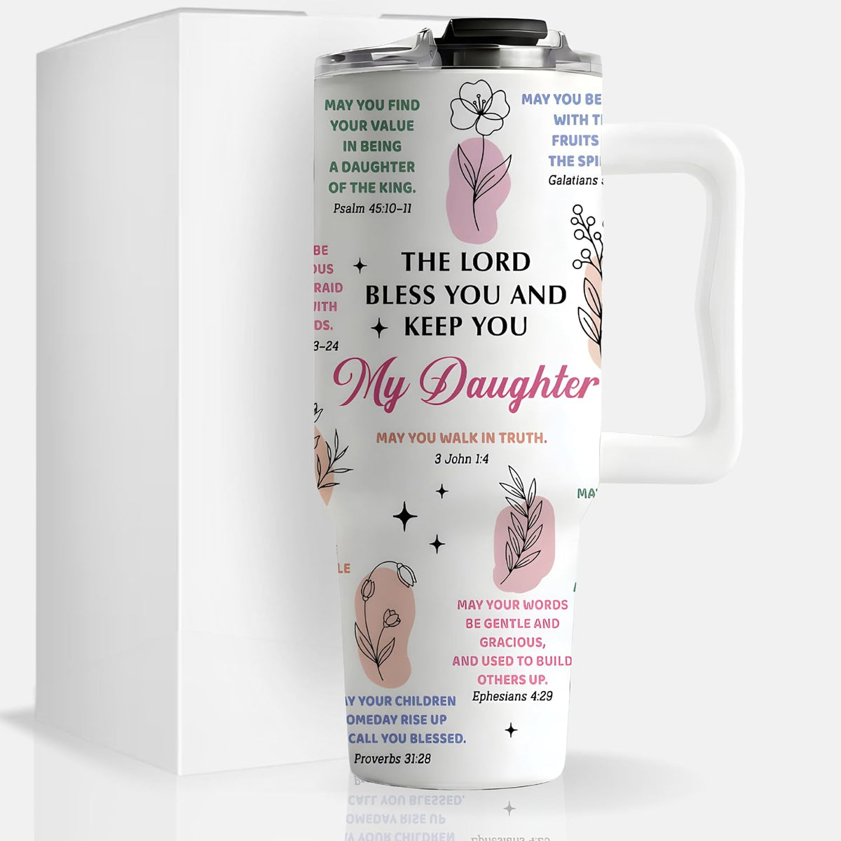 Gifts for Wife from Husband - 40oz Insulated Stainless Steel Tumbler - Wife Mother Day, Anniversary Birthday Romantic Gift for Her, Wifey Present Ideas, Wife Giftss From Husband