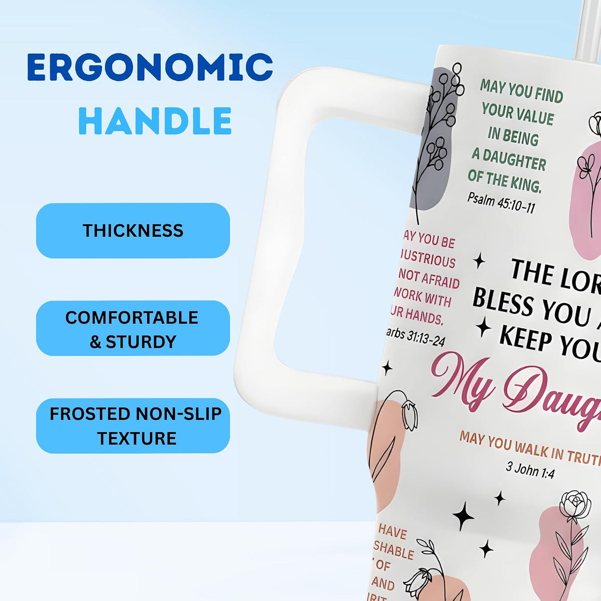 Gifts for Wife from Husband - 40oz Insulated Stainless Steel Tumbler - Wife Mother Day, Anniversary Birthday Romantic Gift for Her, Wifey Present Ideas, Wife Giftss From Husband