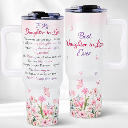 Gifts for Wife from Husband - 40oz Insulated Stainless Steel Tumbler - Wife Mother Day, Anniversary Birthday Romantic Gift for Her, Wifey Present Ideas, Wife Giftss From Husband
