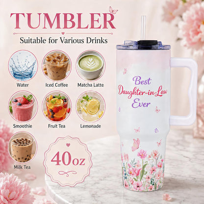 Gifts for Wife from Husband - 40oz Insulated Stainless Steel Tumbler - Wife Mother Day, Anniversary Birthday Romantic Gift for Her, Wifey Present Ideas, Wife Giftss From Husband