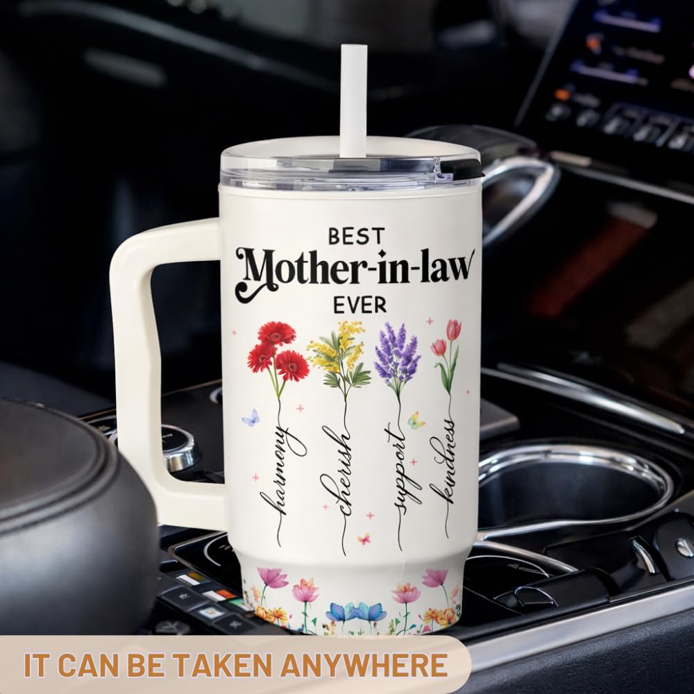 Gifts for Wife from Husband - 40oz Insulated Stainless Steel Tumbler - Wife Mother Day, Anniversary Birthday Romantic Gift for Her, Wifey Present Ideas, Wife Giftss From Husband