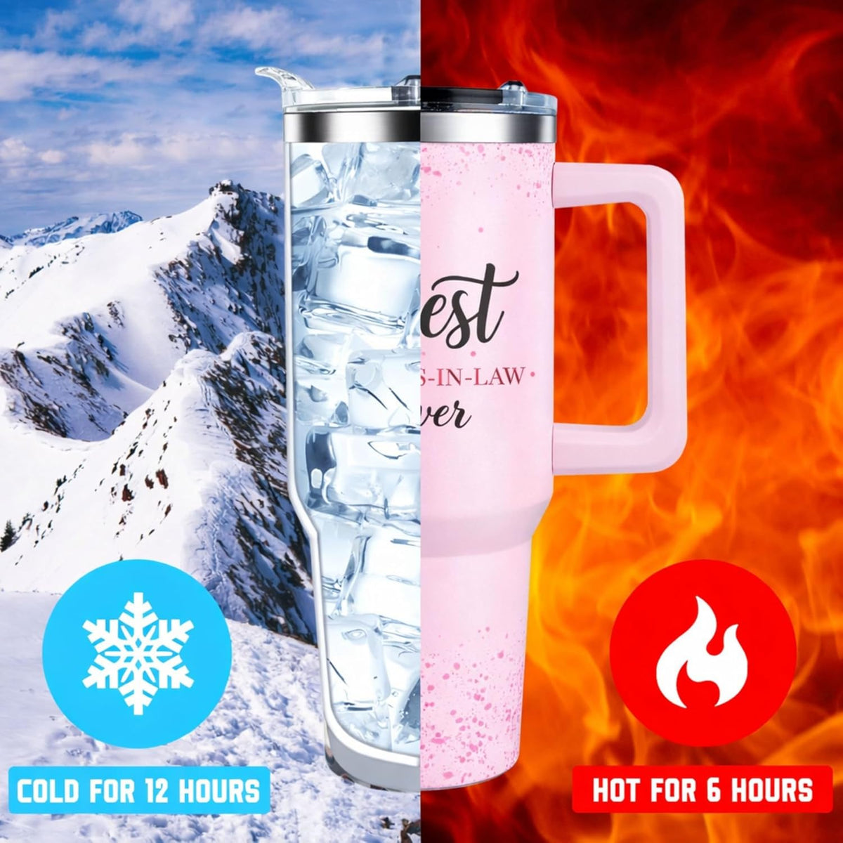 Gifts for Wife from Husband - 40oz Insulated Stainless Steel Tumbler - Wife Mother Day, Anniversary Birthday Romantic Gift for Her, Wifey Present Ideas, Wife Giftss From Husband