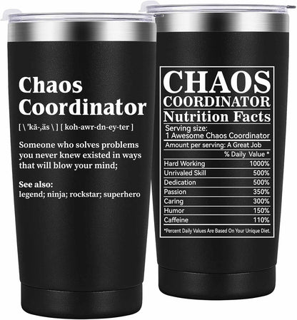 Difference Maker Gifts for Men 20oz Stainless Steel Tumbler | Appreciation Gifts for Teacher Nurse Employee
