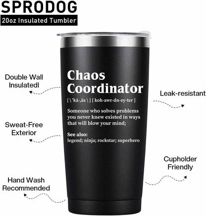 Difference Maker Gifts for Men 20oz Stainless Steel Tumbler | Appreciation Gifts for Teacher Nurse Employee