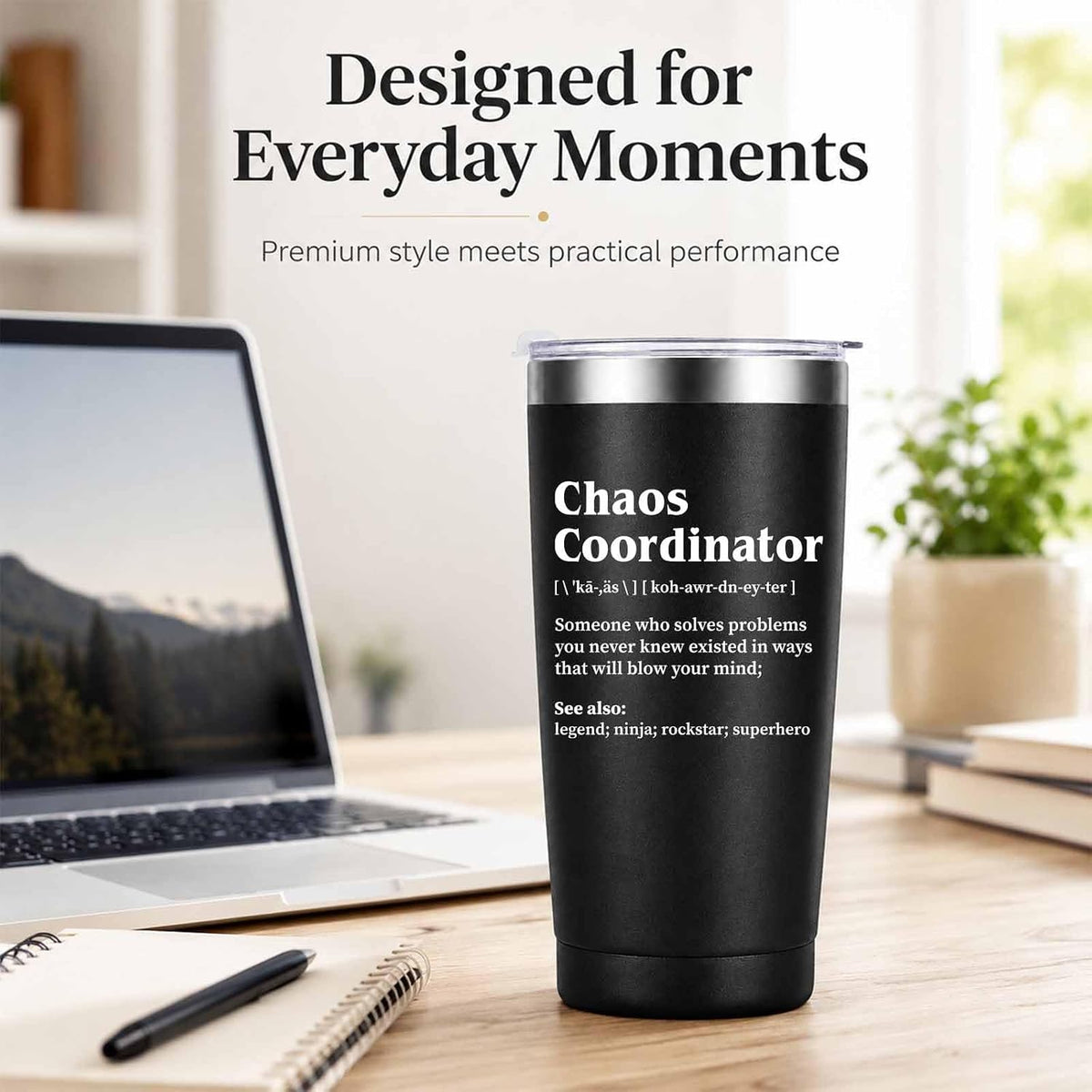 Difference Maker Gifts for Men 20oz Stainless Steel Tumbler | Appreciation Gifts for Teacher Nurse Employee