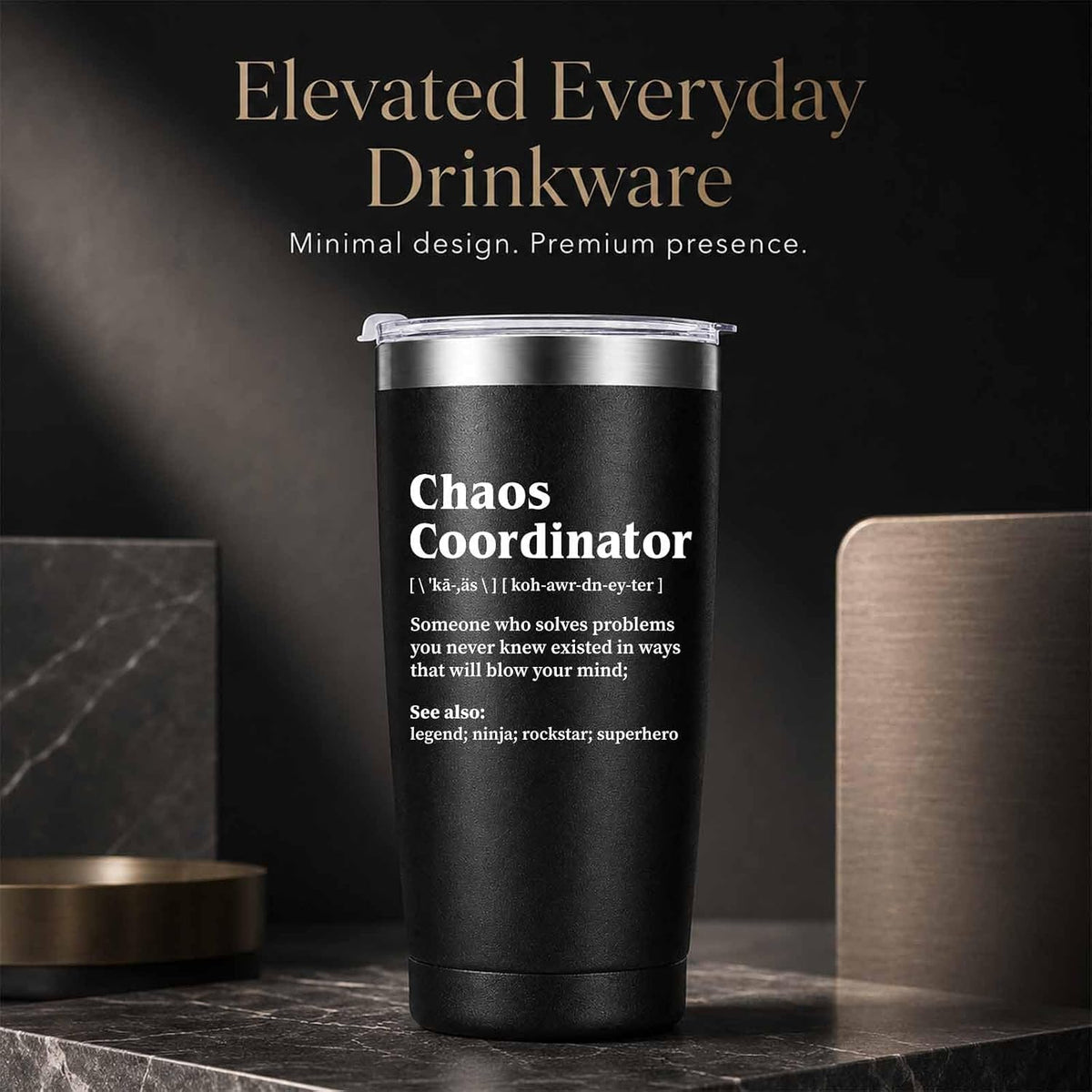 Difference Maker Gifts for Men 20oz Stainless Steel Tumbler | Appreciation Gifts for Teacher Nurse Employee