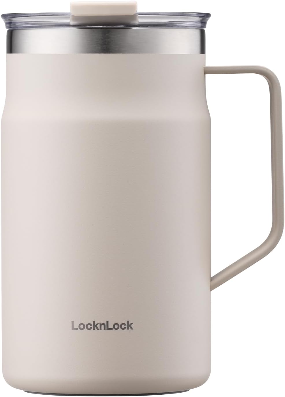 Metro Mug, Premium 18/8 Stainless Steel Metal, Double Wall Insulated, Portable Coffee Cup with Lid and Handle for Hot and Cold Drinks, Mint, 16 oz