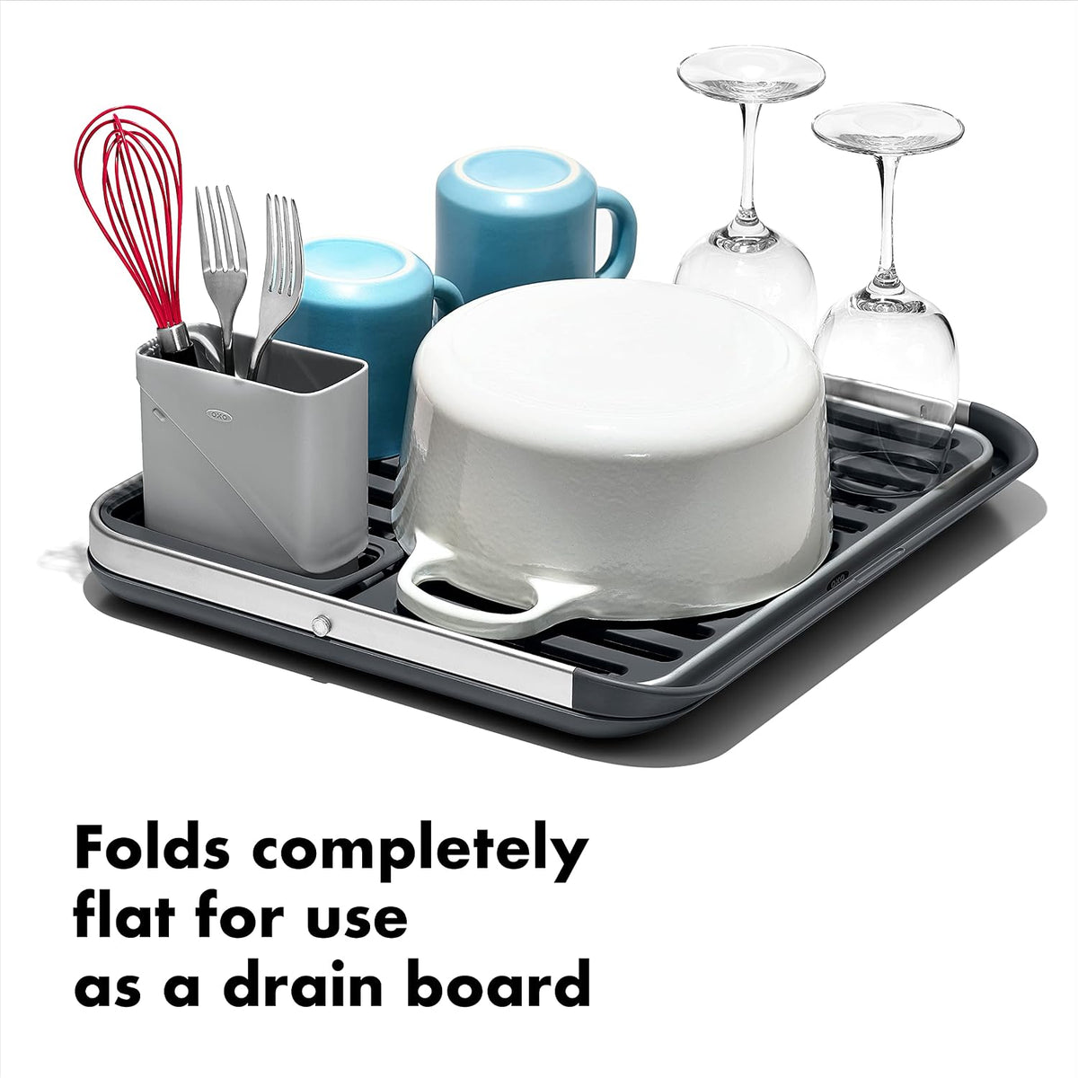 Good Grips Aluminum Frame Bottle Drying Rack