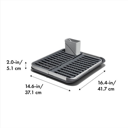 Good Grips Aluminum Frame Bottle Drying Rack