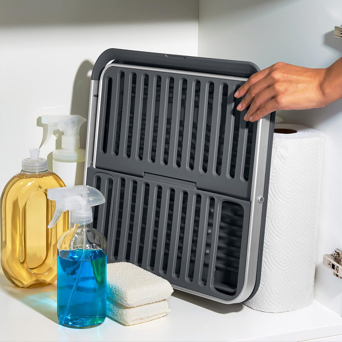 Good Grips Aluminum Frame Bottle Drying Rack