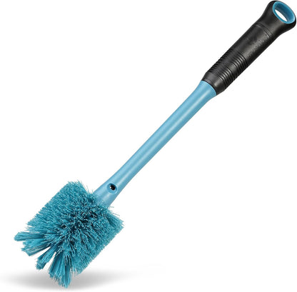 2-in-1 Bottle Brush and Straw Cleaner Brush, Black, 1 Pack