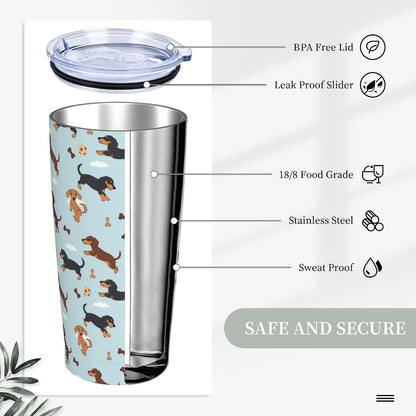 Moon Tumbler with Lid and Straw for Women Leakproof Travel Coffee Mug Double Wall Insulated Cups 20OZ Gifts for Office Kitchen Outdoor