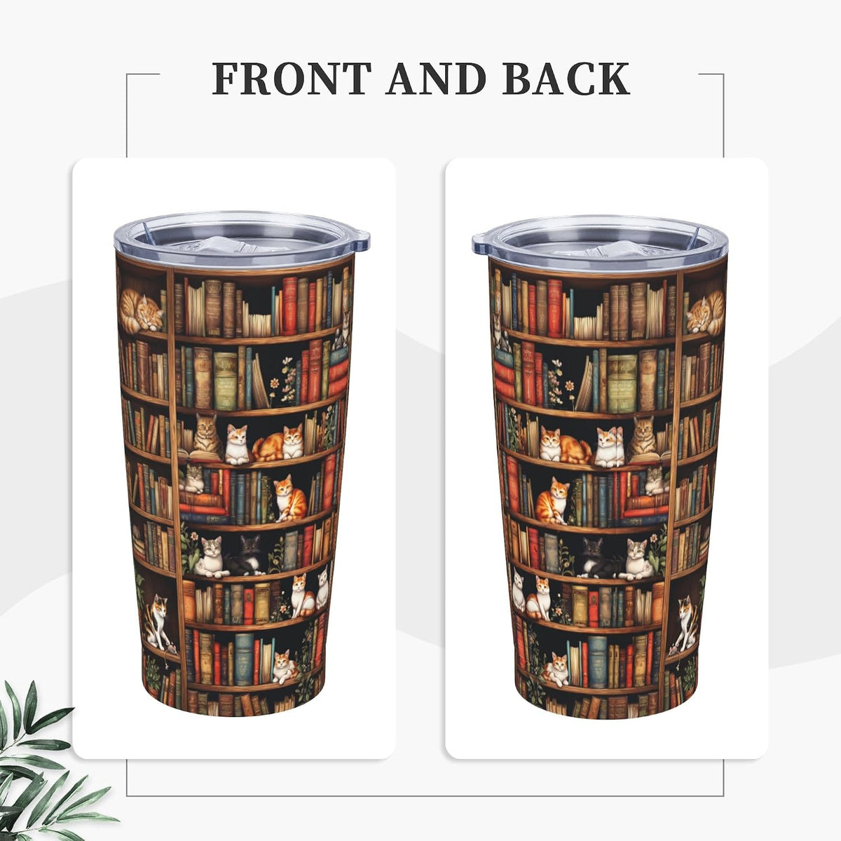 Moon Tumbler with Lid and Straw for Women Leakproof Travel Coffee Mug Double Wall Insulated Cups 20OZ Gifts for Office Kitchen Outdoor