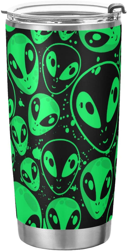 Tumbler Lightning Bolts Doodle Insulated Coffee Cup Beverage Container Travel Mug with Straw and Lid Double Wall Stainless Steel 20oz Holiday Gift