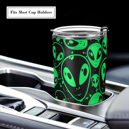 Tumbler Lightning Bolts Doodle Insulated Coffee Cup Beverage Container Travel Mug with Straw and Lid Double Wall Stainless Steel 20oz Holiday Gift