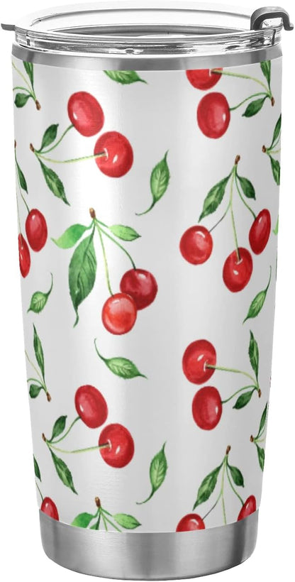 Tumbler Lightning Bolts Doodle Insulated Coffee Cup Beverage Container Travel Mug with Straw and Lid Double Wall Stainless Steel 20oz Holiday Gift