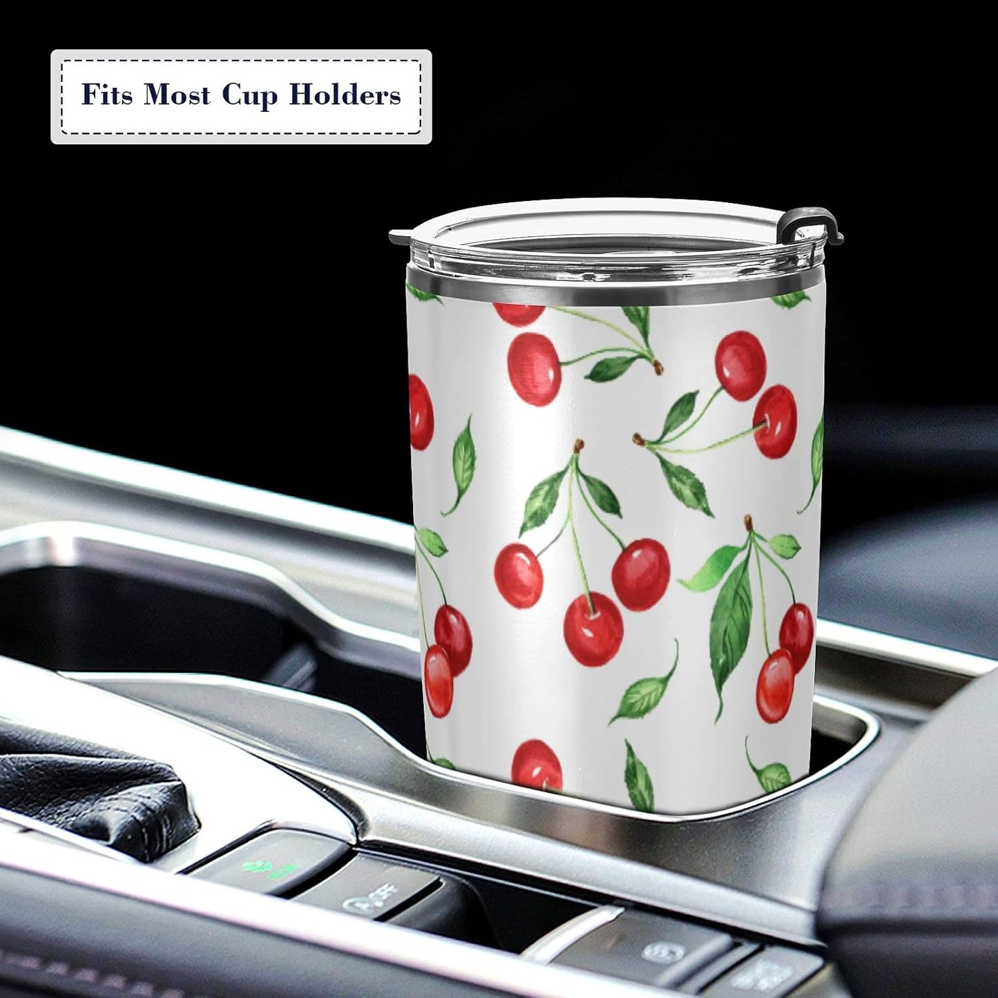 Tumbler Lightning Bolts Doodle Insulated Coffee Cup Beverage Container Travel Mug with Straw and Lid Double Wall Stainless Steel 20oz Holiday Gift