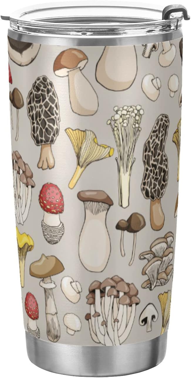 Tumbler Lightning Bolts Doodle Insulated Coffee Cup Beverage Container Travel Mug with Straw and Lid Double Wall Stainless Steel 20oz Holiday Gift