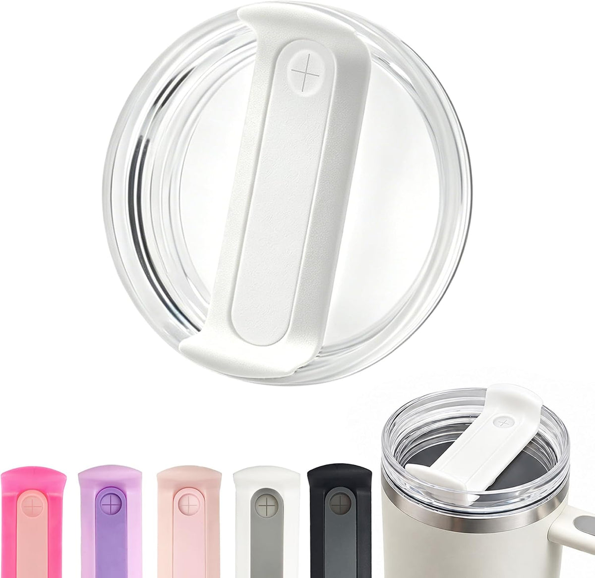 40 oz Tumbler Lid Replacement Compatible with Stanley Cup