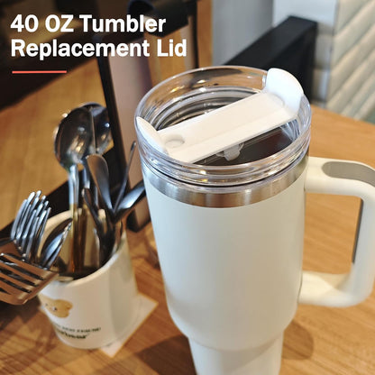 40 oz Tumbler Lid Replacement Compatible with Stanley Cup