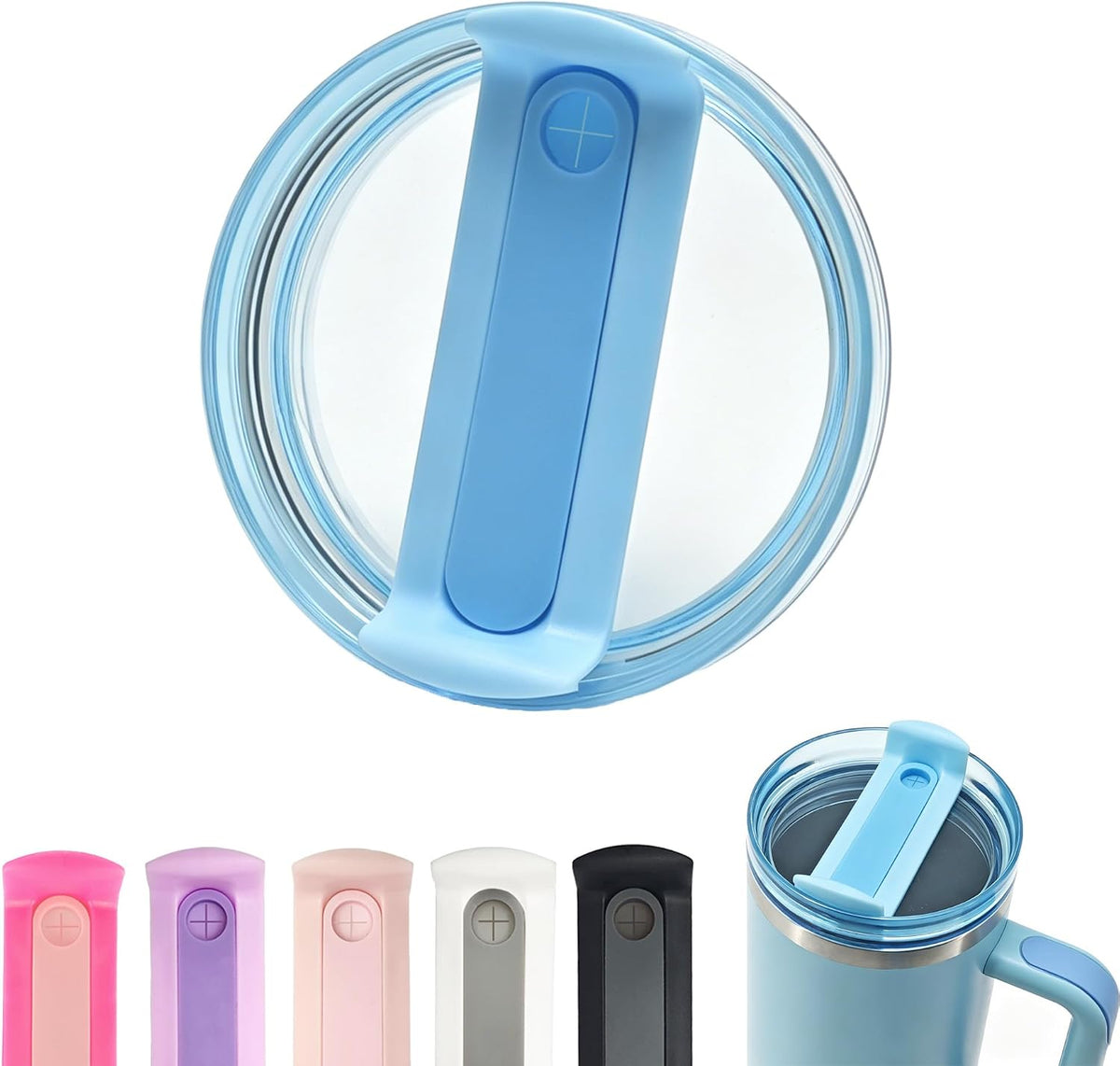40 oz Tumbler Lid Replacement Compatible with Stanley Cup