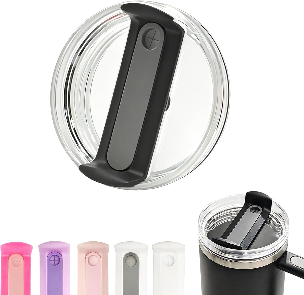 40 oz Tumbler Lid Replacement Compatible with Stanley Cup