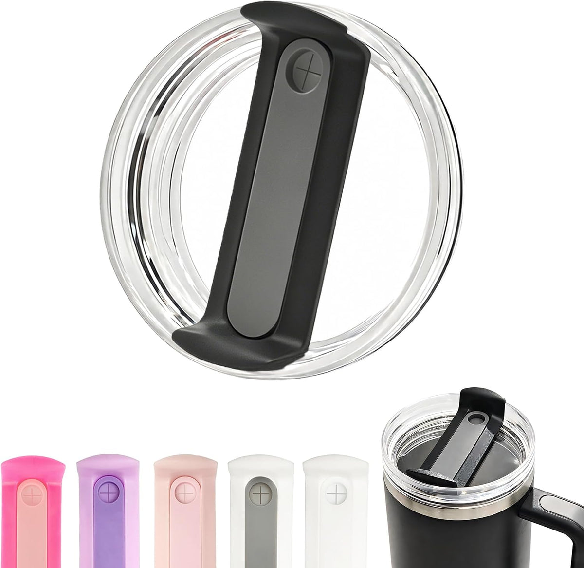 40 oz Tumbler Lid Replacement Compatible with Stanley Cup