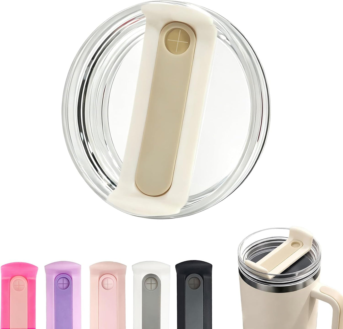 40 oz Tumbler Lid Replacement Compatible with Stanley Cup