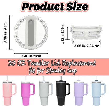 40 oz Tumbler Lid Replacement Compatible with Stanley Cup